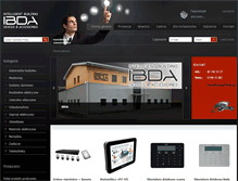 Tablet Screenshot of ibda.pl